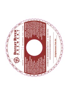 Defeat River Brewery Enlightenment Pale Ale