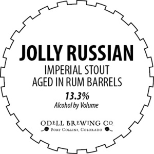 Odell Brewing Company Jolly Russian Barrel Aged Imperial Stout May 2016