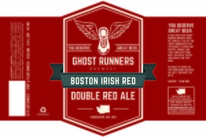 Ghost Runners Brewery Boston Irish Red Double Red Ale