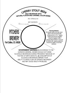 Pitchers Brewery Cherry Stout