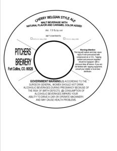 Pitchers Brewery Cherry Belgian Style Ale