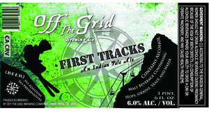 Off The Grid Brewing Co. First Tracks