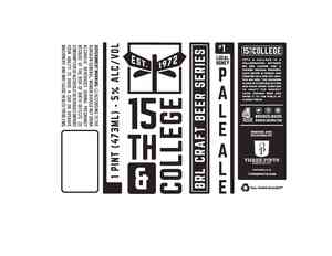 15th & College Local Honey Pale Ale May 2016