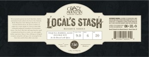 Crazy Mountain Brewing Company Local's Stash: Tequila Ba Dbl Wit