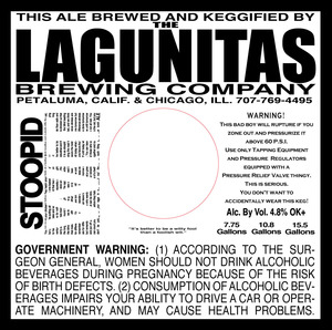 The Lagunitas Brewing Company Stoopid Wit May 2016