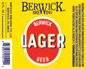 Berwick Lager June 2016