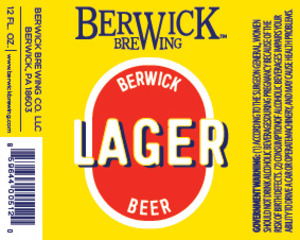 Berwick Lager 