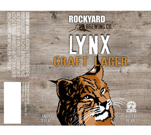 Rockyard Brewing Company Lynx Lager