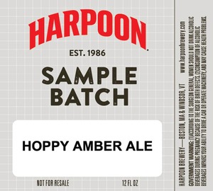 Harpoon Hoppy Amber June 2016