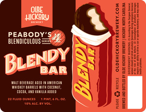 Olde Hickory Brewery Blendy Bar May 2016