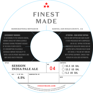 Finest Made Session IPA