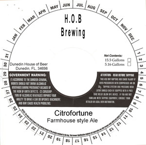 Hob Brewing Citrofortune