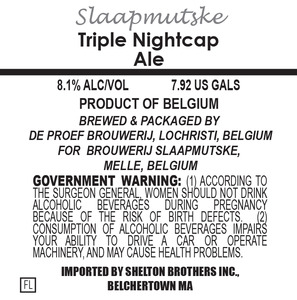 Slaapmutske Triple Nightcap