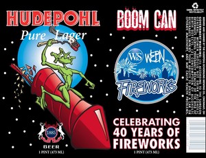 Hudepohl Pure Lager Boom Can