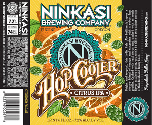 Ninkasi Brewing Company Hop Cooler Citrus IPA