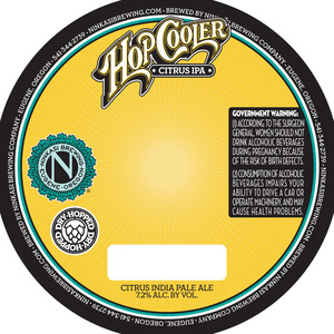 Ninkasi Brewing Company Hop Cooler Citrus IPA