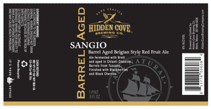 Hidden Cove Brewing Co. Sangio May 2016