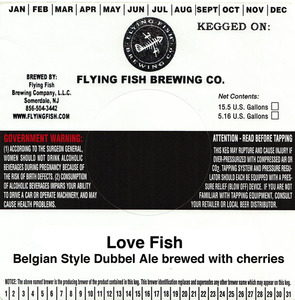 Flying Fish Brewing Co. Love Fish