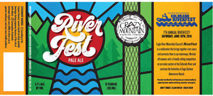 Crazy Mountain Brewing Company River Fest Pale Ale