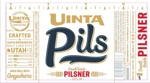 Uinta Brewing Co Uinta Pils May 2016