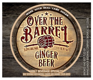 Over The Barrel Ginger May 2016