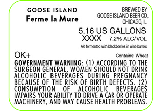 Goose Island Ferme La Mure