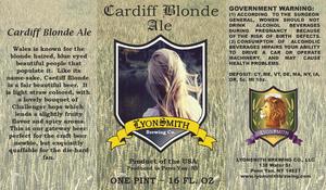 Cardiff Blonde Ale 