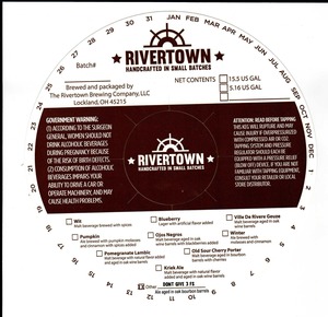 The Rivertown Brewing Company, LLC Dont Give 3 Fs May 2016