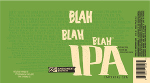 21st Amendment Brewery Blah Blah Blah IPA