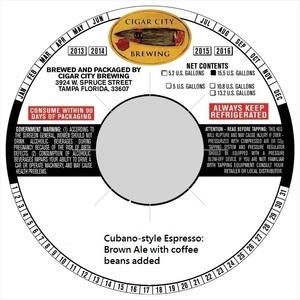 Cubano Espresso June 2016