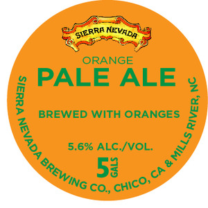 Sierra Nevada Orange Pale Ale