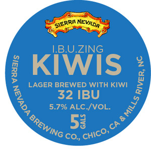 Sierra Nevada I.b.u.zing Kiwis June 2016