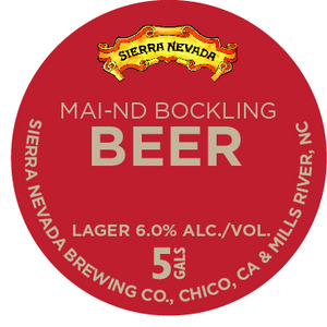 Sierra Nevada Mai-nd Bockling Beer June 2016