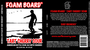 Tart Cherry Sour Foam Board