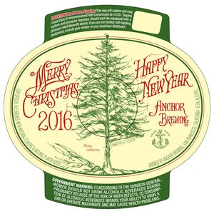 Anchor Brewing Our Special Ale June 2016