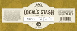 Crazy Mountain Brewing Company Local's Stash: Hibiscus Sour Ale