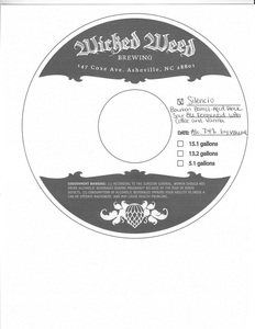 Wicked Weed Brewing Silencio June 2016