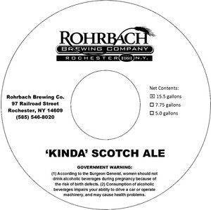 Rohrbach Kinda Scotch Ale