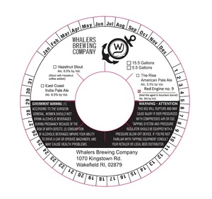 Whalers Brewing Company Red Engine No. 9 June 2016