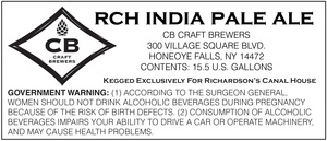 Rch India Pale Ale June 2016