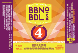 Brasserie De La Senne Session Four June 2016