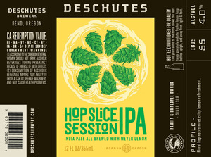 Deschutes Brewery Hop Slice June 2016