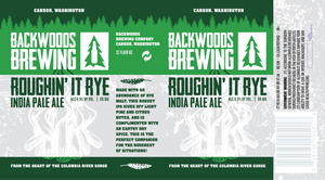 Roughin It Rye Indian Pale Ale June 2016
