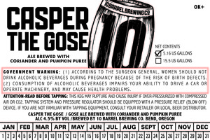 10 Barrel Brewing Co. Casper The Gose June 2016
