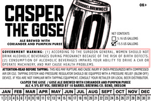 10 Barrel Brewing Co. Casper The Gose