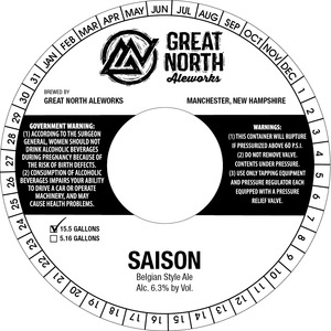 Great North Aleworks Saison