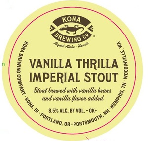 Kona Brewing Company Vanilla Thrilla