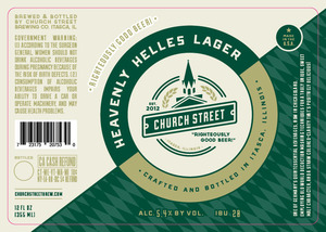 Church Street Heavenly Helles June 2016