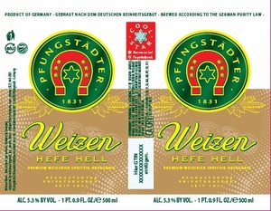 Pfuntgstadter Weizen Hefe Hell 