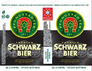 Pfungstadter Schwarz Bier July 2016